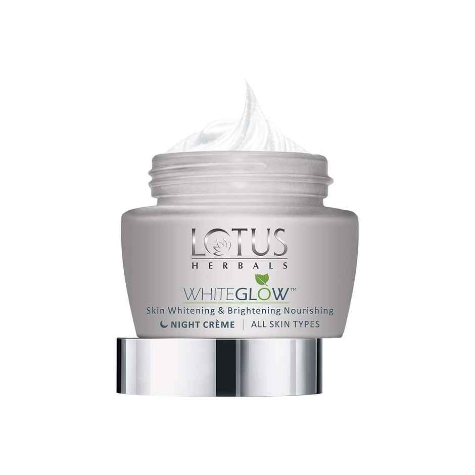 Lotus Herbals Whiteglow Skin Whitening & Brightening Nourishing Night Cream